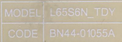 KIT DE TARJETAS PARA TV SAMSUNG SMART TV / NUMERO DE PARTE MAIN BN94-17478C / BN41-02852D / BN41-02852E / BN97-17445G / BN97-19092W / BN9417478C / FUENTE BN44-01055A / BN4401055A / L65S6N_TDY / PANEL CY-BT065HGEV7H / MODELO UN65TU7000 / UN65TU7000FXZA - Imagen 4